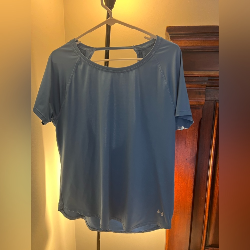 Under Armour Blue Short Sleeve Tee